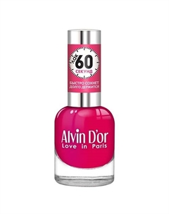 Лак для ногтей "60 секунд" Alvin d'or