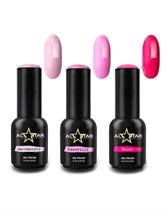 Набор Гель-лаков для маникюра PINK PANTHER All star professional