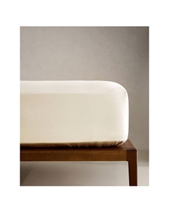 Простыня на резинке 300 нитей сатин 160 x 200 x 30 см Zara home