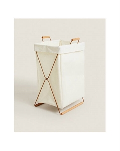 Складная корзина для белья 60 x 36 x 33 см Zara home