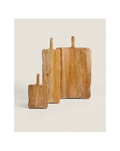 Деревянная разделочная доска 49 x 14 x 2.5 см Zara home