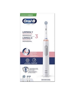 BRAUN Электрическая зубная щетка Oral-B Pro 3 White Braun