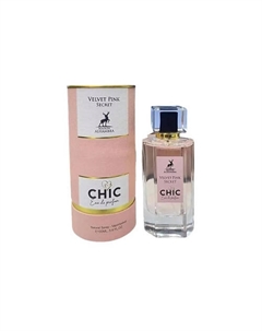 Парфюмерная вода Chic Velvet Pink Secret 100 Maison alhambra