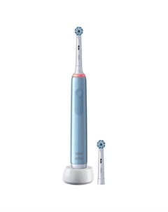 BRAUN Электрическая зубная щетка Oral-B Pro 3 3000 Blue Braun