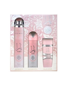 Подарочный набор Yara Парфюм + Дезодорант + Лосьон Lattafa
