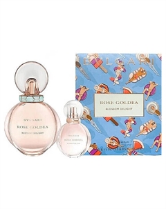 Парфюмерный набор Rose Goldea Blossom Delight Парфюм+Миниатюра Bvlgari