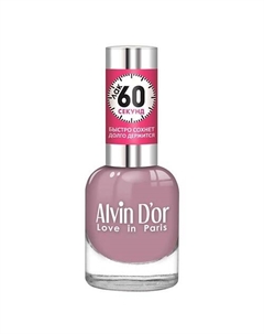 Лак для ногтей "60 секунд" Alvin d'or