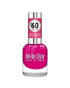 Лак для ногтей "60 секунд" Alvin d'or
