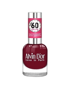 Лак для ногтей "60 секунд" Alvin d'or