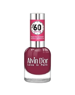 Лак для ногтей "60 секунд" Alvin d'or