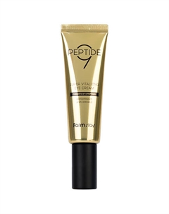 Крем для области вокруг глаз омолаживающий с комплексом из 9 пептидов Peptide9 Super Vitalizing Eye Cream 50 Farmstay