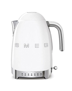 SMEG Чайник электрический с регулировкой температуры KLF04WHEU 1,7 л 2400 Вт Smeg