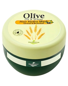 Маска для волос с пшеницей для сухих волос увлажнение и питание 250 Herbolive