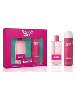 Набор Inspire Your Mind For Her: Туалетная вода + Дезодорант-спрей Reebok