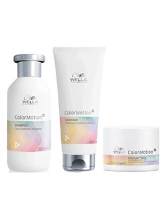 Набор для окрашенных волос ColorMotion: шампунь + кондиционер + маска Wella professionals