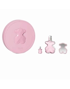 Набор LoveMe : Парфюмерная вода + Миниатюра + Декоративное зеркальце Tous