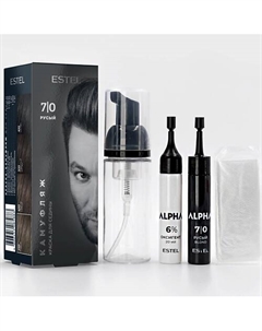 Краска-камуфляж для седины ALPHA 7/0 Русый 20 Estel professional