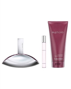 Набор Euphoria: Парфюмерная вода + Миниатюра + Лосьон для тела Calvin klein