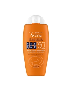 Солнцезащитный флюид Спорт SPF 50+ Sport Fluid 100 Avene