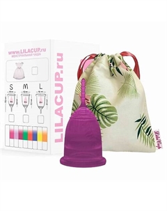 Менструальная чаша BOX PLUS размер S изумрудная Lilacup