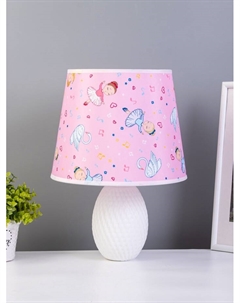 Настольная лампа «Жаклин» Е14 40 Вт белый Risalux