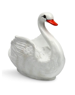 Декоративное кашпо для цветов «Лебедь», 2.5 л, 40×30×30 см, гипс Хорошие сувениры