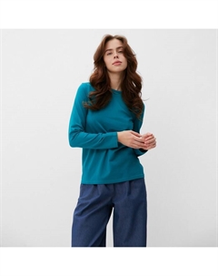 Лонгслив женский : Basic line цвет изумруд, размер 48 Minaku