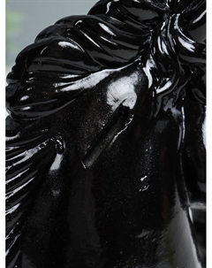 Копилка для денег «Голова коня», гипс, 25 см, чёрный Хорошие сувениры