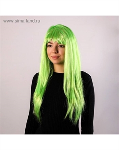 Карнавальный парик «Блеск», цвет зелёный Страна карнавалия