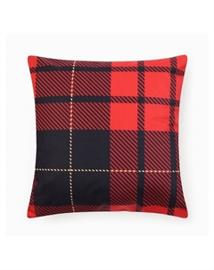 Набор декоративных новогодних наволочек «. Счастье» 40×40 см, 4 штуки, велюр Этель