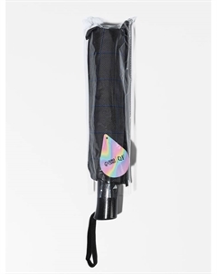 Зонт полуавтоматический «Клетка», эпонж, 3 сложения, 8 спиц, R = 48/55 см, D=110 см, цвет МИКС Qf