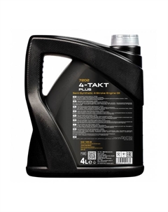Масло моторное 4T п/с 10w40 PLUS, 4 л Mannol