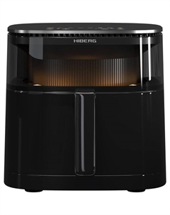 Аэрогриль HIBERG MDC 600 B, 1700 Вт, 80-200°C, 5.8 л, чёрный Hiberg