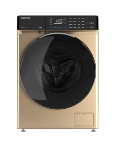 Стиральная машина HIBERG i-DDQ9 - 712 G, класс А+++, 1200 об/мин, до 7 кг, золотистая Hiberg