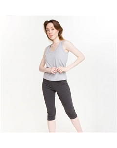 Комплект женский домашний (майка и бриджи), цвет серый, размер 46 Tusi