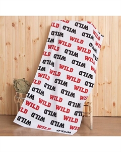 Полотенце Wild 70х146±2 см, 100% хлопок 160гр/м2 Этель