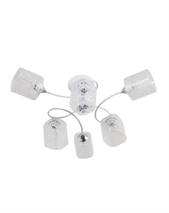 Люстра «Миссури» 6хЕ27 40 Вт белый Bayerlux