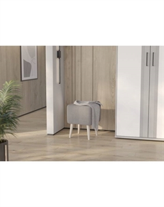 Банкетка «МОНО ТК» mini, 370×370×450 мм, modus 22, цвет серый Гранд кволити