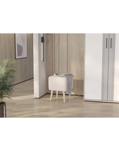 Банкетка «МОНО ТК» mini, 370×370×450 мм, modus 01, цвет ваниль Гранд кволити