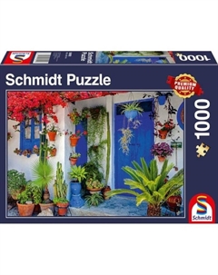 Пазл «Средиземноморский дом», 1000 элементов Schmidt