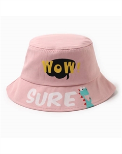 Панама детская SURE, розовая, размер 54-56 Minaku