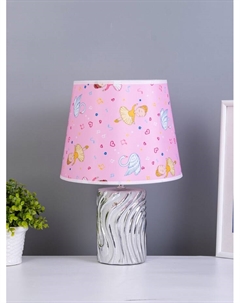 Настольная лампа «Калиса» Е14 40 Вт серебро Risalux