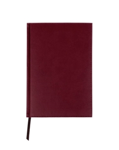 Ежедневник недатир А5 160л Вивелла бордо Calligrata