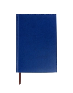 Ежедневник недатир А5 160л вивелла, синий Calligrata