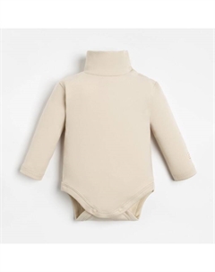 Боди-водолазка BASIC LINE, рост 74-80 см, молочное Крошка я