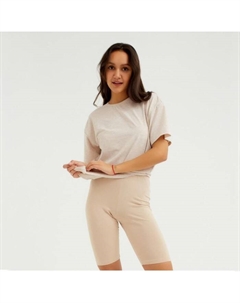 Футболка женская OVERSIZE FIT: цвет аквамарин, р-р 44 Minaku