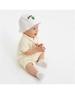 Песочник-поло детский, цвет экрю, рост 68-74 см Minaku