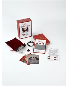 Игра для пар «The Lovers», 50 карт, гирлянда, парные браслеты, 16+ Лас играс