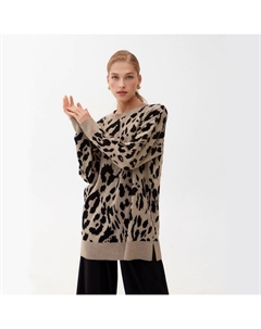 Джемпер женский Leo бежевый, размер 48 Minaku