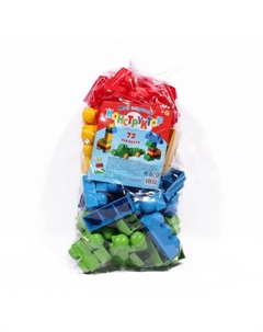 Конструктор «‎Мой Первый Конструктор»‎, 72 элемента, в пакете Рыжий кот